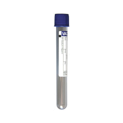 Greiner Bio-One VACUETTE® Venous Blood Collection Tube Analyte Determination Sodium Heparin Additive 13 X 100 mm 6 mL Royal Blue / Black Ring Pull Cap Polyethylene Terephthalate (PET) Tube