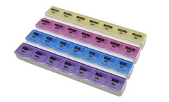 Fabrication Enterprises Pill Organizer Mediplanner® 7 Day 4 Dose