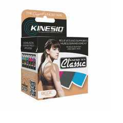 Fabrication Enterprises Kinesiology Tape Kinesio® Tex Classic Water Resistant Cotton 2 Inch X 4-2/5 Yard Beige NonSterile