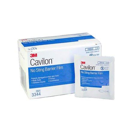 3M Skin Barrier Wipe 3M™ Cavilon™ No Sting 35 to 65% Strength Hexamethyldisiloxane / Isooctane / Acrylate Terpolymer / Polyphenylmethylsiloxane Individual Packet Sterile