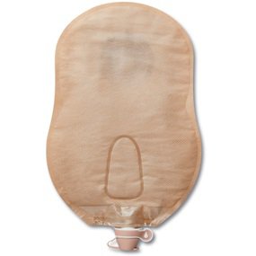 Hollister Urostomy Pouch Premier™ One-Piece System 9 Inch Length Up to 2 Inch Stoma Drainable Convex, Trim to Fit
