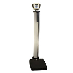 Health O Meter Column Scale with Height Rod Health O Meter® Digital Display 600 lbs. / 272 kg Capacity AC Adapter / Battery Operated
