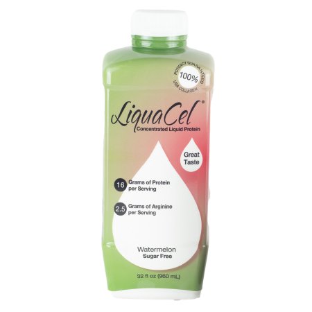 Global Health Products Oral Supplement LiquaCel™ Watermelon Flavor Ready to Use 32 oz. Bottle