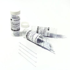 Ram Scientific Safe-T-Fill® Capillary Blood Collection Tube Micro-hematocrit Plain 75 mm Length 50 µL Blue Stripe Without Closure Plastic Tube