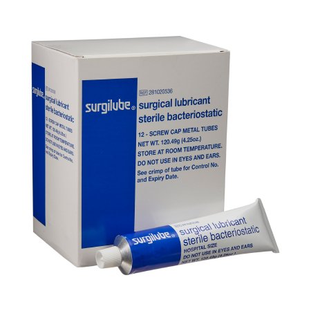 HR Pharmaceuticals Lubricating Jelly - Carbomer free Surgilube® 4.25 oz. Tube Sterile
