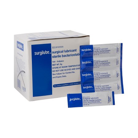HR Pharmaceuticals Lubricating Jelly - Carbomer free Surgilube® 5 Gram Individual Packet Sterile