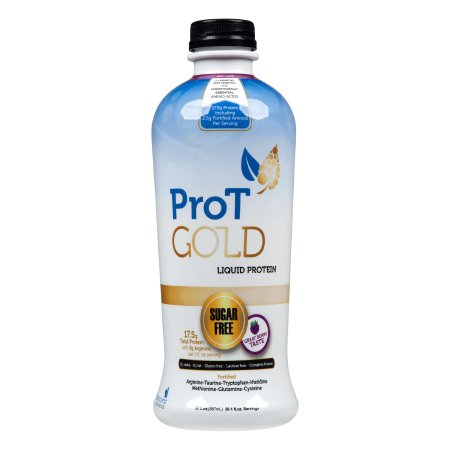 OP2 Labs Inc Oral Protein Supplement ProT Gold Berry Flavor Ready to Use 30 oz. Bottle