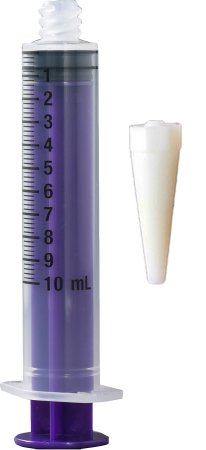 Vesco Medical Enteral Feeding / Irrigation Syringe Vesco® 10 mL Individual Pack Enfit Tip Without Safety - M-1051365-1055 - Case of 500