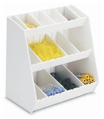 Fisher Scientific Storage Bin Unit TrippNT White PVC 7 X 12 X 12 Inch - M-1052040-4262 - Each