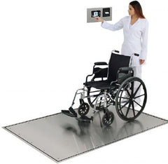 Detecto Scale Floor Scale Solace Series TFT Digital Display 1000 lbs. / 474 kg Capacity AC Adapter / Battery Operated