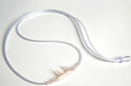 Sun Med ETCO2 Nasal Sampling Cannula with O2 Delivery Adult Curved Prong / NonFlared Tip