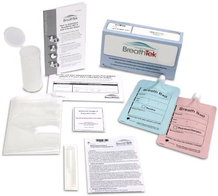 Otsuka America Pharmaceutical Rapid Test Kit BreathTek® UBT Infectious Disease Immunoassay H. Pylori Breath Sample 5 Tests