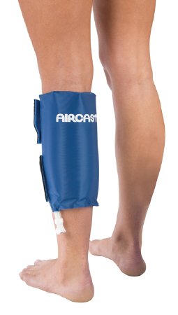 Fabrication Enterprises Cold Therapy Wrap AirCast® Cryo/Cuff® Calf One Size Fits Most 14 to 20 Inch Circumference Nylon / Vinyl Reusable