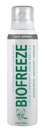Fabrication Enterprises Topical Pain Relief Biofreeze® 3.5% Strength Menthol Spray 4 oz.