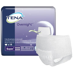 Essity HMS North America Inc Unisex Adult Absorbent Underwear TENA® Overnight Super Pull On with Tear Away Seams Medium Disposable Heavy Absorbency - M-1053408-4266 - Case of 56