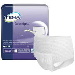 Essity HMS North America Inc Unisex Adult Absorbent Underwear TENA® Overnight Super Pull On with Tear Away Seams X-Large Disposable Heavy Absorbency - M-1053410-1998 - Case of 48