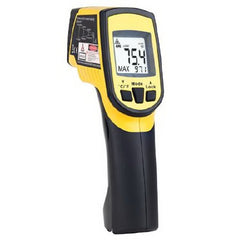 Cole-Parmer Inst. Infrared Thermometer Traceable® Fahrenheit / Celsius -76° to 1022°F (-60° to 550°C) Type K Beaded Probe Handheld Battery Operated
