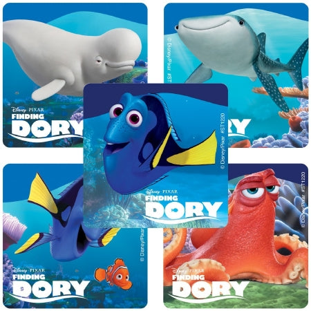 SmileMakers Disney® 100 per Unit Finding Dory Sticker 2.5 Inch