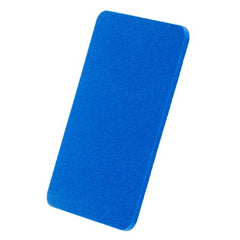 DermaRite Industries Silver Foam Dressing DermaBlue+™ Foam 8 X 16 Inch Rectangle Sterile
