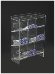 Fisher Scientific Blood Tube Rack Clear 5-1/2 X 12 X 16 Inch