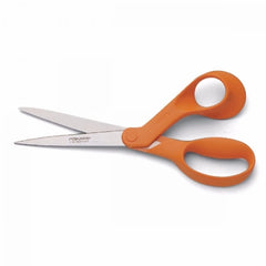 Patterson Medical Supply Bandage Scissors Fiskars® 20 cm Surgical Grade Stainless Steel / Plastic NonSterile Finger Ring Handle Straight - M-1055111-1059 - Each