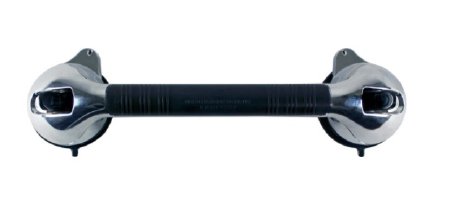 Apex-Carex Healthcare Suction-Cup Grab Bar Carex® Ultra Grip Bath Handle Chrome Finish Steel