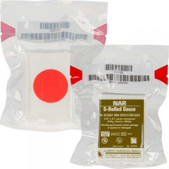 North American Rescue Conforming Bandage with Dispenser NAR Cotton 6-Ply 4-1/2 Inch X 4-1/10 Yard Roll Shape Sterile