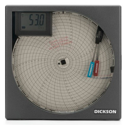 Dickinson Company Temperature and Humidity Chart Recorder 24-Hour / 7-Day / 31-Day