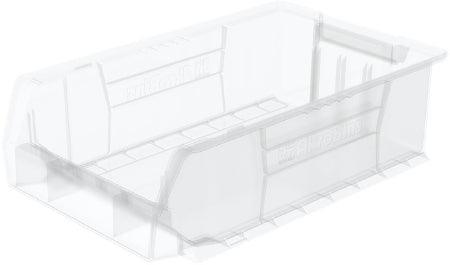 Akro-Mils Storage Bin Super-Size AkroBins® Clear Industrial Grade Polymers 6 X 12-3/8 X 20 Inch - M-1055391-1514 - CT/4