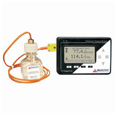 Fisher Scientific Refrigerator / Freezer Vaccine Data Logger with Alarm MadgeTech™ VTMS™ Celsius -148° to +176°F (-100° to +80°C) Thermocouple Probe Internal Sensor / Type K Thermocouple Probe Battery Operated