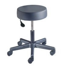 The Brewer Company Exam Stool Pneumatic Height Adjustment Clamshell