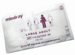 Mindray USA Blood Pressure Cuff Mindray™ Adult Arm Large Cuff 33 - 47 cm Nylon Cuff
