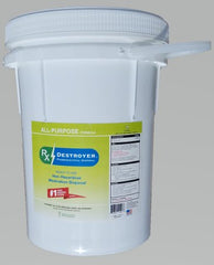 C2R Global Manufacturing Drug Disposal Container Rx Destroyer™ 5 Gallon, 13 D X 15 H Inch