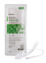 McKesson Laryngeal Mask Infant / Pediatric User Size 2 Clear PVC Sterile Disposable