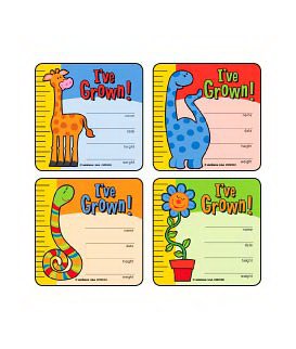 Medibadge Kids Love Stickers® 90 per Unit I've Grown - Cute Animals Assorted Medical Sticker