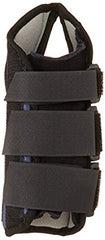 Bird & Cronin Wrist Brace Premier Contoured Aluminum / Foam / Nylon / Plastic / Polyester Left Hand Black 2X-Small