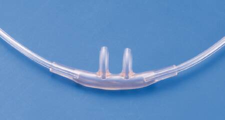 Vyaire Medical Nasal Cannula Continuous Flow AirLife® Infant Curved Prong / NonFlared Tip