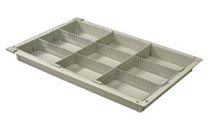 Harloff Storage Tray 2 Inch Gray