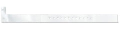 Precision Dynamics Identification Wristband with Shield Conf-ID-ent™ Write On Band Permanent Snap Without Legend - M-1057644-1655 - Case of 250