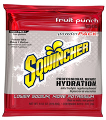 Kent Precision Foods Electrolyte Replenishment Drink Mix Sqwincher® Powder Pack® Fruit Punch Flavor 9.53 oz.