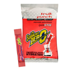 Kent Precision Foods Electrolyte Replenishment Drink Mix Sqwincher® Quik Stik® Zero Fruit Punch Flavor 0.11 oz.