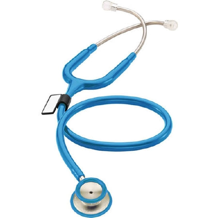 MDF Instruments Direct Classic Stethoscope MDF® Blue 1-Tube 29 Inch Tube Double-Sided Chestpiece