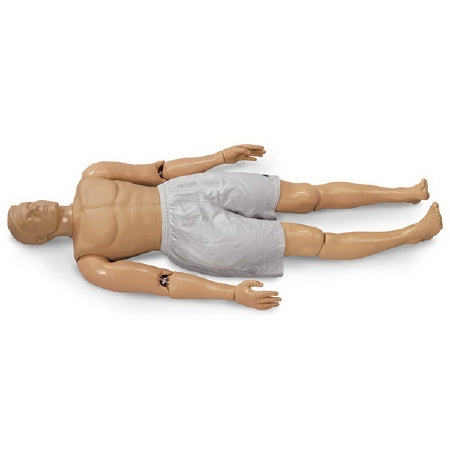 Nasco Rescue Randy Manikin Simulaids® Male Large 125 lbs. Cast Vinyl with Zinc-Plated Steel