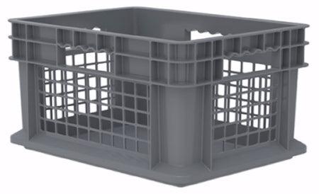 Akro-Mils Straight Wall Container Akro-Mils® Gray Industrial Grade Polymers 8-1/4 X 11-3/4 X 15-3/4 Inch - M-1058185-4870 - CT/12