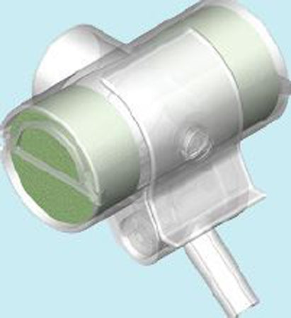 Intersurgical Heat and Moisture Exchanger - Trach Hydro-Trach™ T Mk.II 26 mg H2O/L 0.2cm H2O at 30 LPM