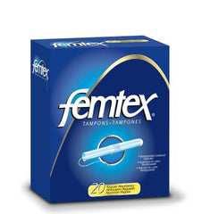 First Quality Tampon Femtex® Super Absorbency Cardboard Applicator Individually Wrapped
