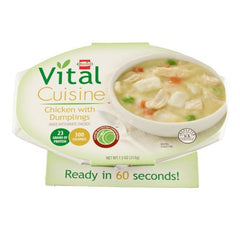 Hormel Food Sales Oral Supplement Vital Cuisine™ Chicken and Dumplings Flavor Ready to Use 7.5 oz. Bowl