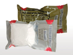 North American Rescue Conforming Bandage NAR Cotton 6-Ply 4-1/2 Inch X 4-1/10 Yard Roll Shape Sterile