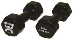Fabrication Enterprises Dumbbell Pair Hexagon Heads CanDo® 8 lbs.