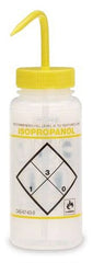 Market Lab Inc Safety Wash Bottle Isopropanol Label LDPE 500 mL (16 oz.)
